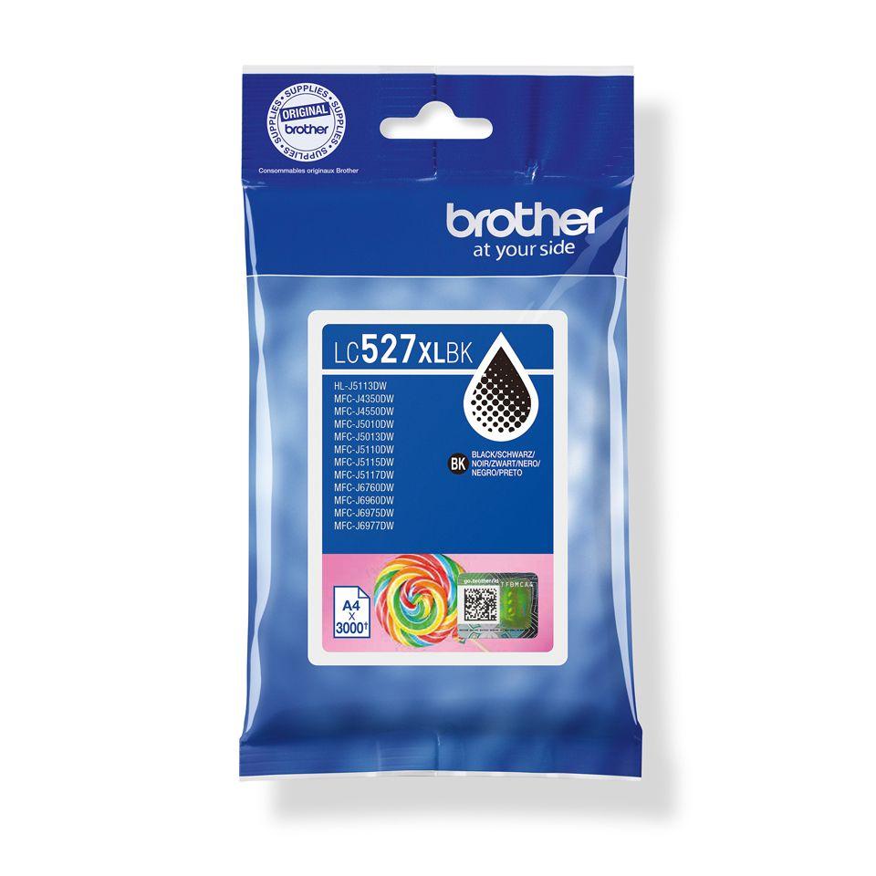 Tinteiro BROTHER LC527XLBK (3000 páginas - Preto)