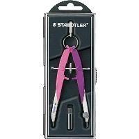 Compasso de Precisão STAEDTLER Mars comfort 556 00-N2 (Plástico, aço inoxidável - Rosa e Violeta)