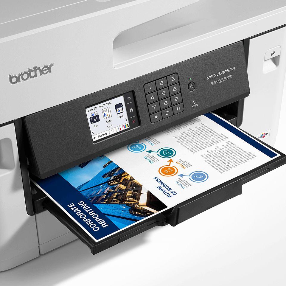 Impressora Multifunções BROTHER MFC-J5345DW (A3 - Impressão a cores - 250 folhas - Preto e Branco), miniatura 5