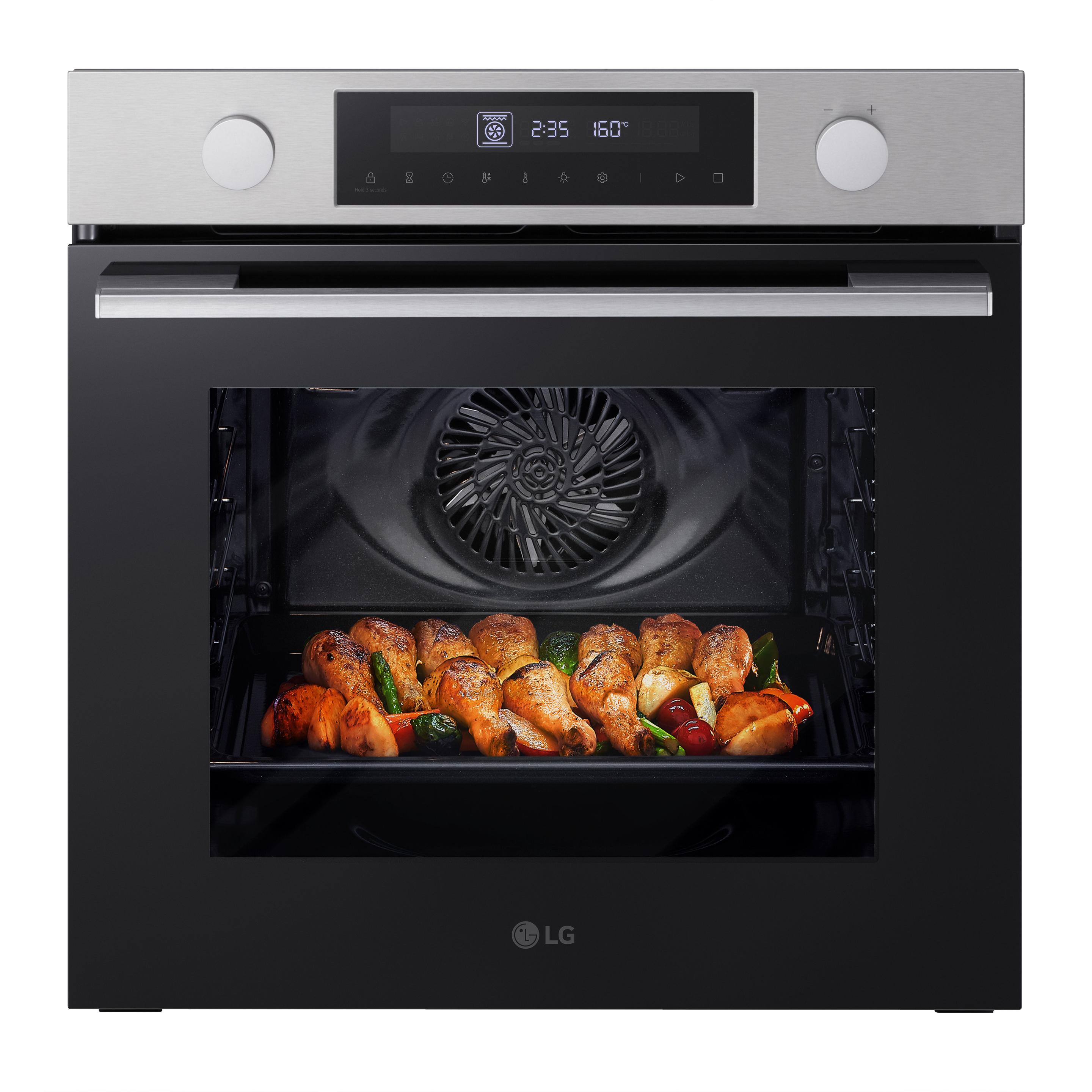 Forno Encastre LG WS5D7230S (Forno elétrico - 72 l - Pirolítico - Inox)