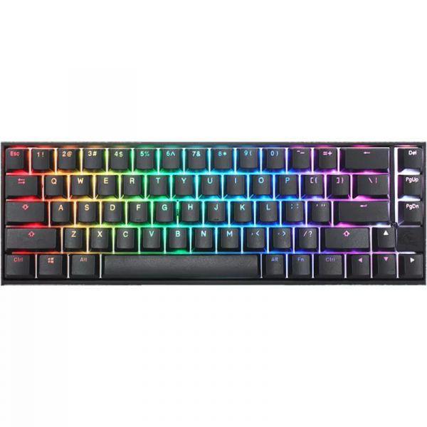Teclado DUCKY Mecha Pro SF RGB (ES - MX Blue - 65% - Preto)