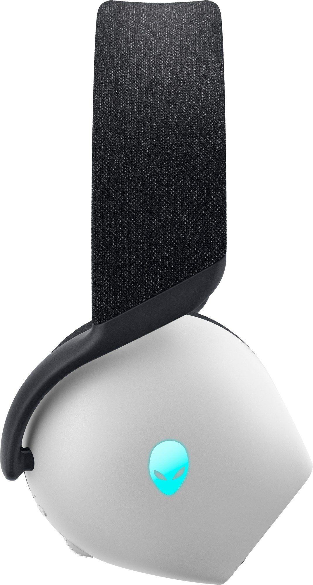 Headset Gaming DELL Alienware AW725H (Binaural - Com fios e sem fios - Circum-aural - Branco Lunar Light), miniatura 4