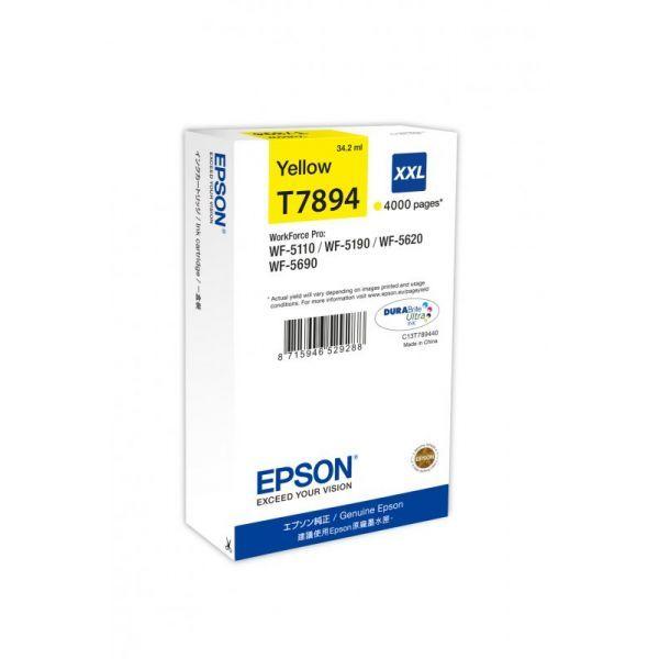 Tinteiro EPSON T7894 (Amarelo)