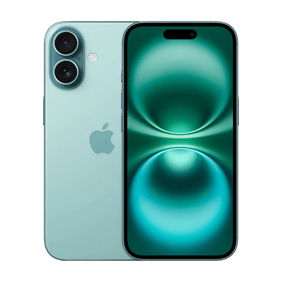 Smartphone APPLE iPhone 16 (8GB/128GB - 6,1" - Verde Azulado)