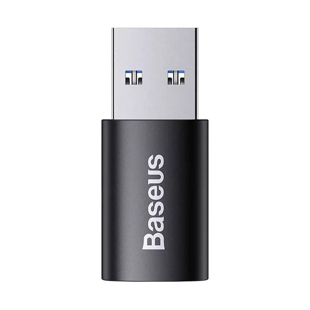 Adaptador BASEUS Ingenuity Series Mini ZJJQ000101 (Fêmea - Macho - Preto), miniatura 4