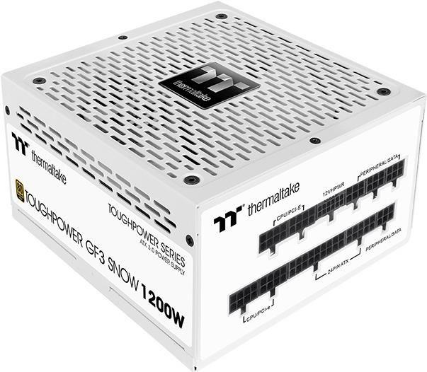 Fonte de Alimentação THERMALTAKE Toughpower GF3 Snow (ATX - 1200 W - 80 PLUS Gold - Branco)
