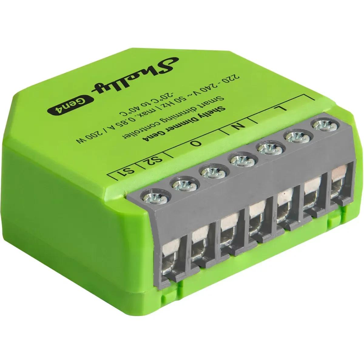 Regulador de Intensidade SHELLY Dimmer Gen4 (200 W - Sem Neutro) — miniatura 2