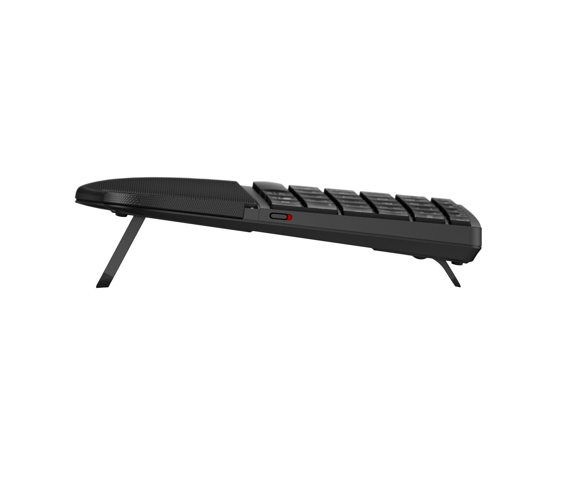 Teclado HP 685 Comfort Dual-Mode (Espanhol - Interruptor de membrana - Tamanho completo - Preto) — miniatura 5