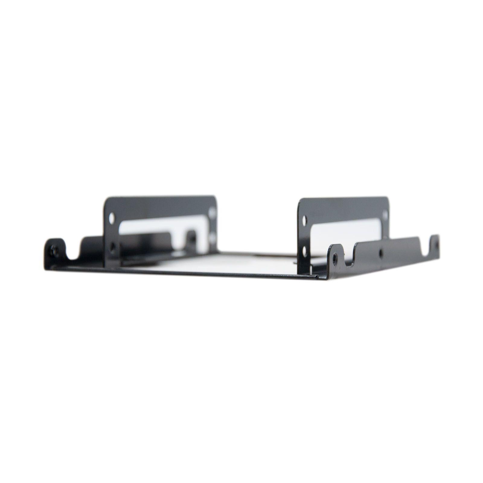 Adaptador de Baía NANOCABLE 10.99.0002 (2x 2,5" para 3,5" - Preto), miniatura 2