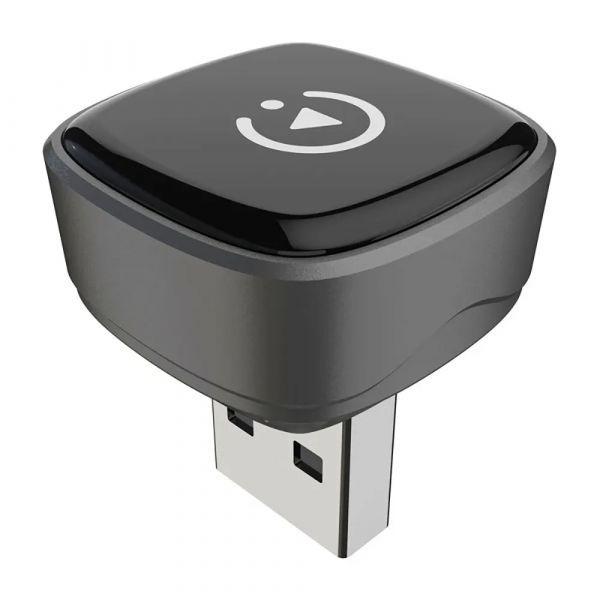 Adaptador Sem Fios CarPlay/Android Auto CARLINKIT MINI ULTRA 5 (Prateado)