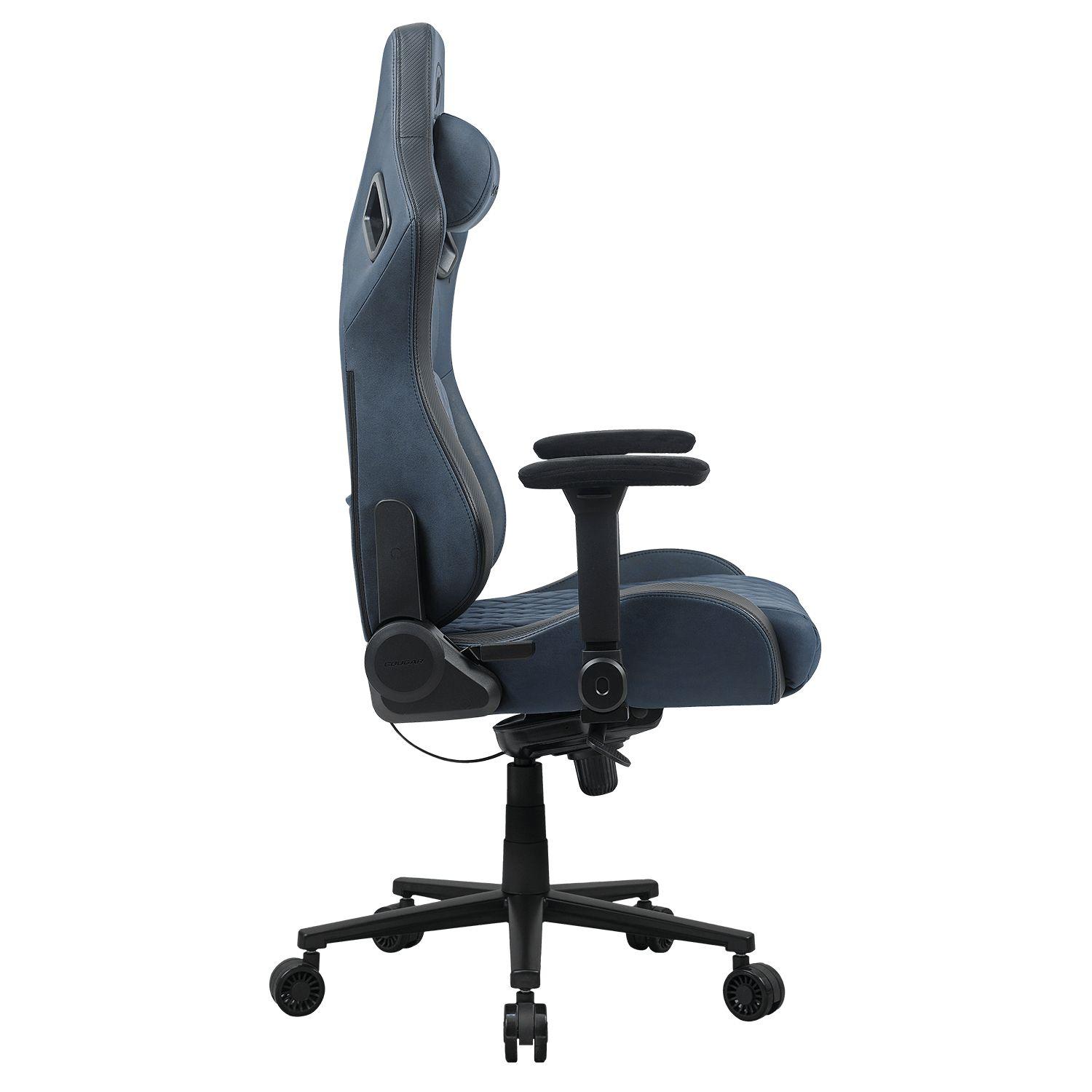 Cadeira Gaming COUGAR Defensor S CGR-DSF-BUB (150 kg - 137 cm - Tecido - Azul-marinho) — miniatura 5