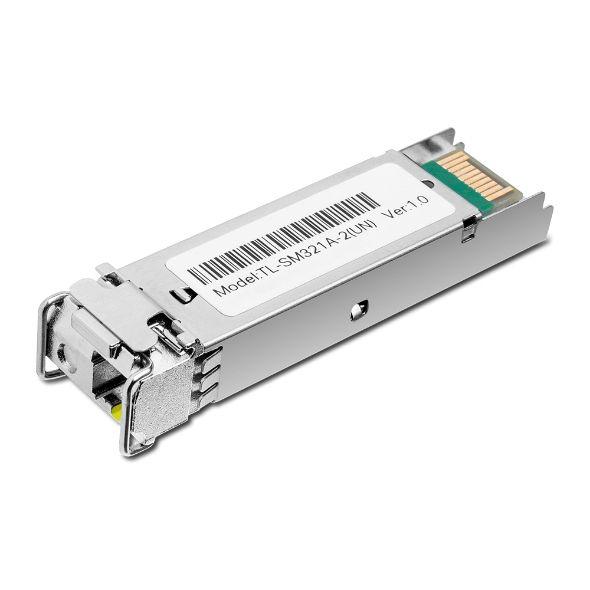 Módulo Transceptor SFP TP-LINK TL-SM321A-2 (1 unidade - 1250 Mbit/s - Metálico)