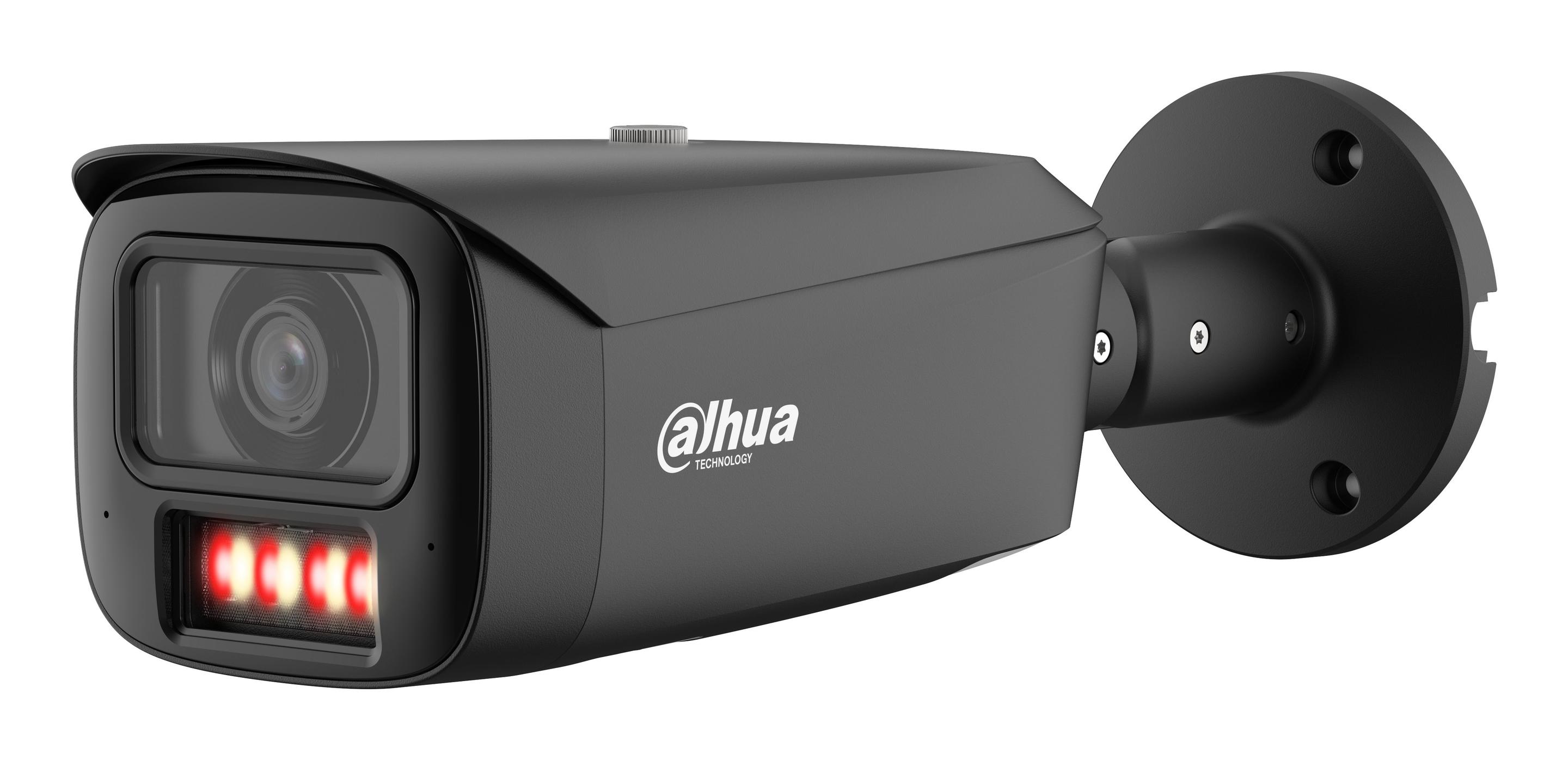 Câmara de Segurança IP DAHUA IPC-HFW5659T1-ASE-PV-0280B-PRO-BLACK (Exterior - 6 MP - 3072 x 2048 pixels - Preto)