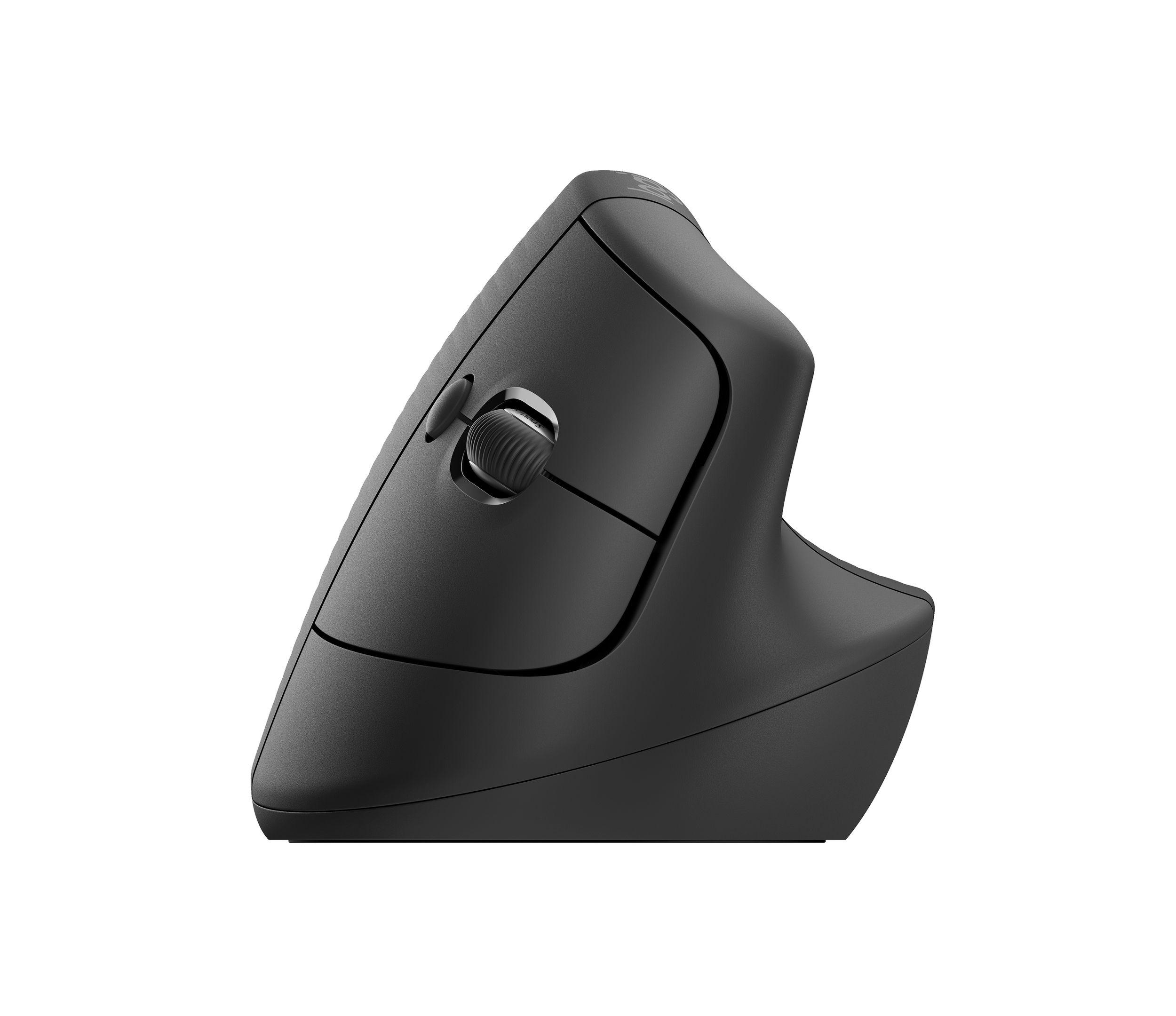 Rato LOGITECH Lift (Mão direita - 4000 DPI - Ótico - Grafite)