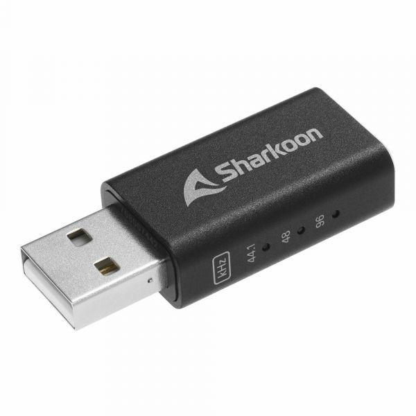 Placa de Som Externa SHARKOON Gaming DAC Pro S (Preto) — miniatura 2
