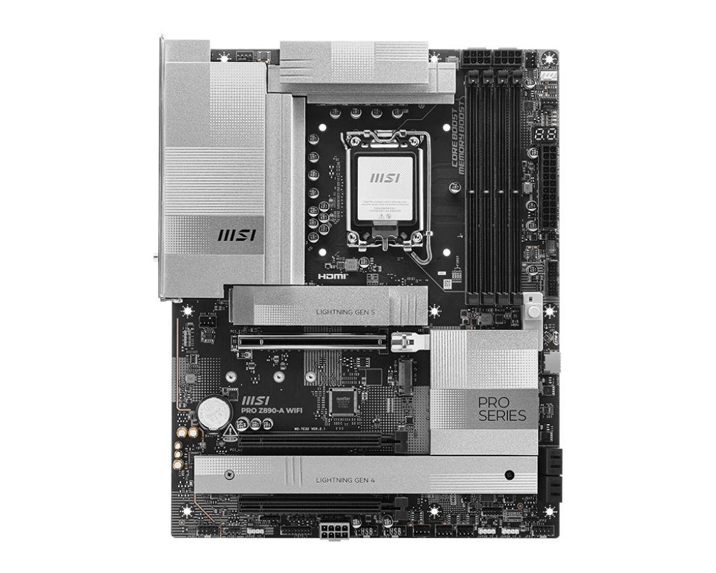 Motherboard MSI PRO Z890-A WIFI (LGA 1851 (Socket V1) - Intel Core Ultra - ATX - Preto), miniatura 2