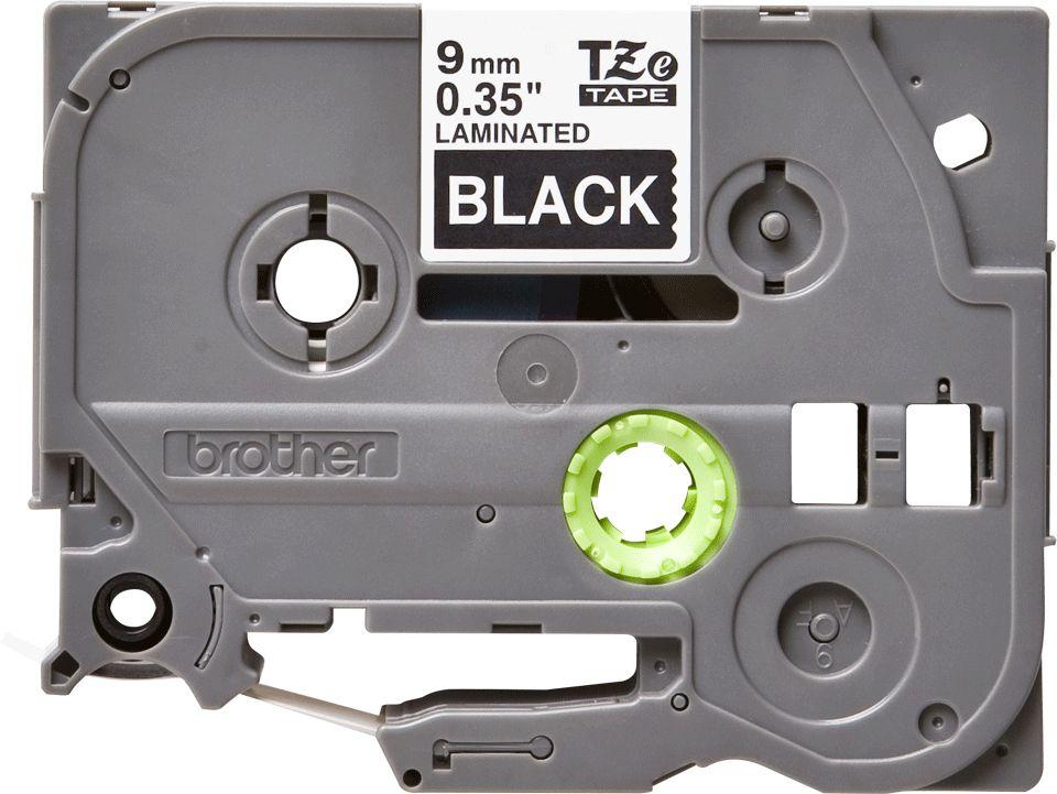 Fita Laminada BROTHER TZe-325 (Preto sobre Branco), miniatura 2