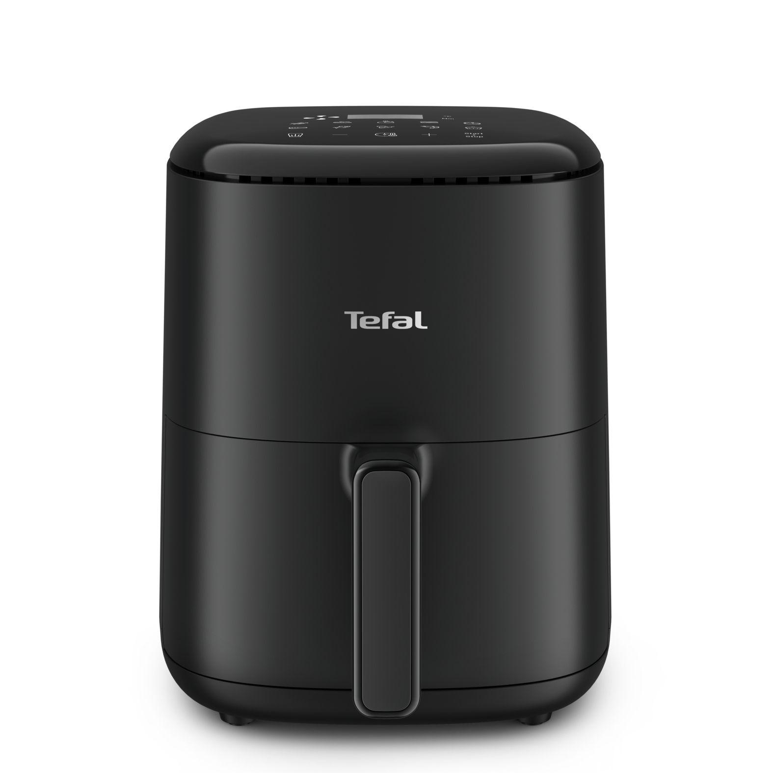Fritadeira a Ar TEFAL EY145810 Easy Fry Compact (1300 W - Toque - Altura 29 cm - Preto)