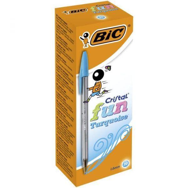 Esferográfica BIC Cristal Large Fashion (Turquesa), miniatura 2