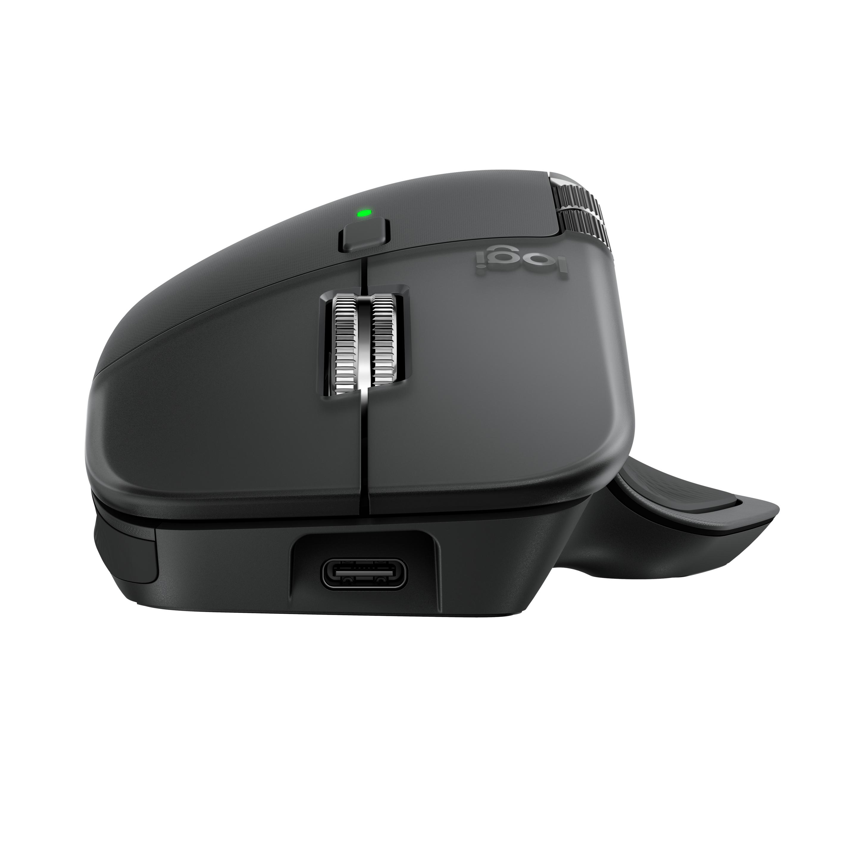 Rato LOGITECH MX Master 4 (Mão direita - 8000 DPI - Laser - Grafite) — miniatura 3