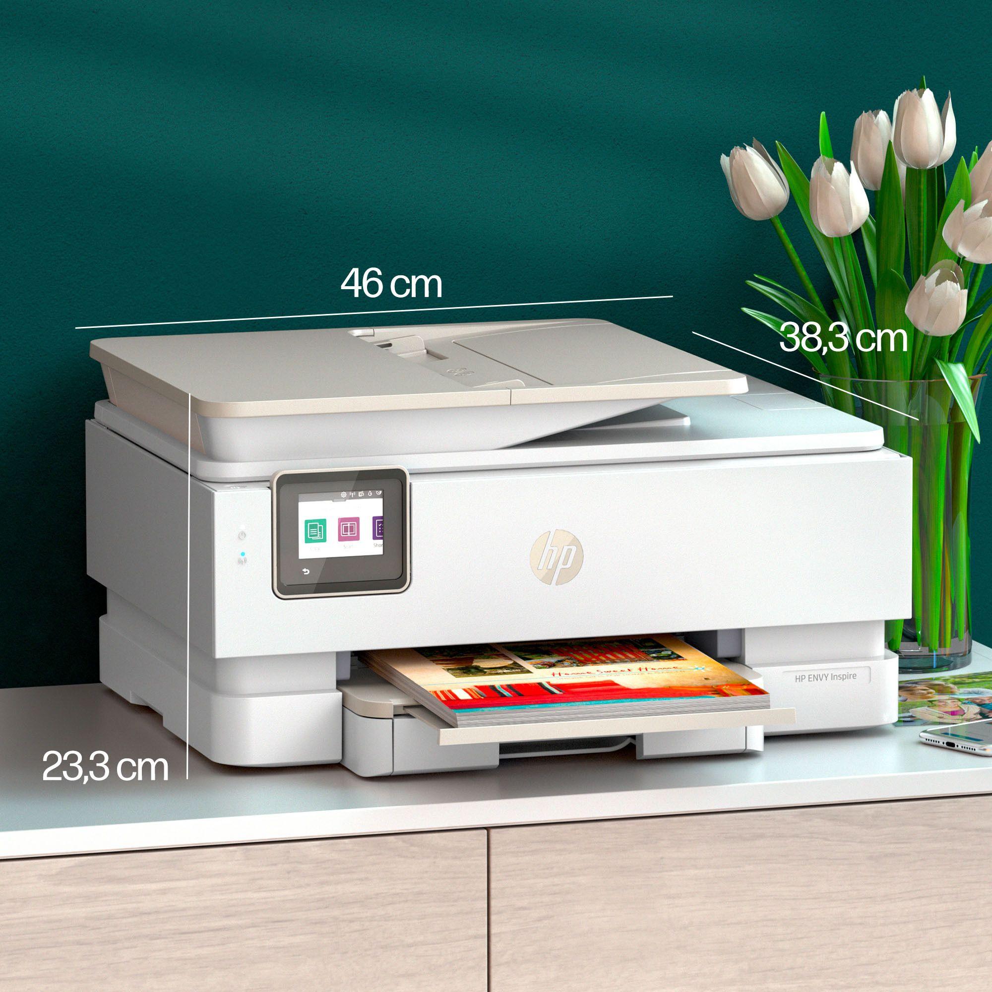 Impressora Multifunções HP ENVY Inspire 7920e (A4 - Impressão a cores - 125 folhas - Bege), miniatura 7