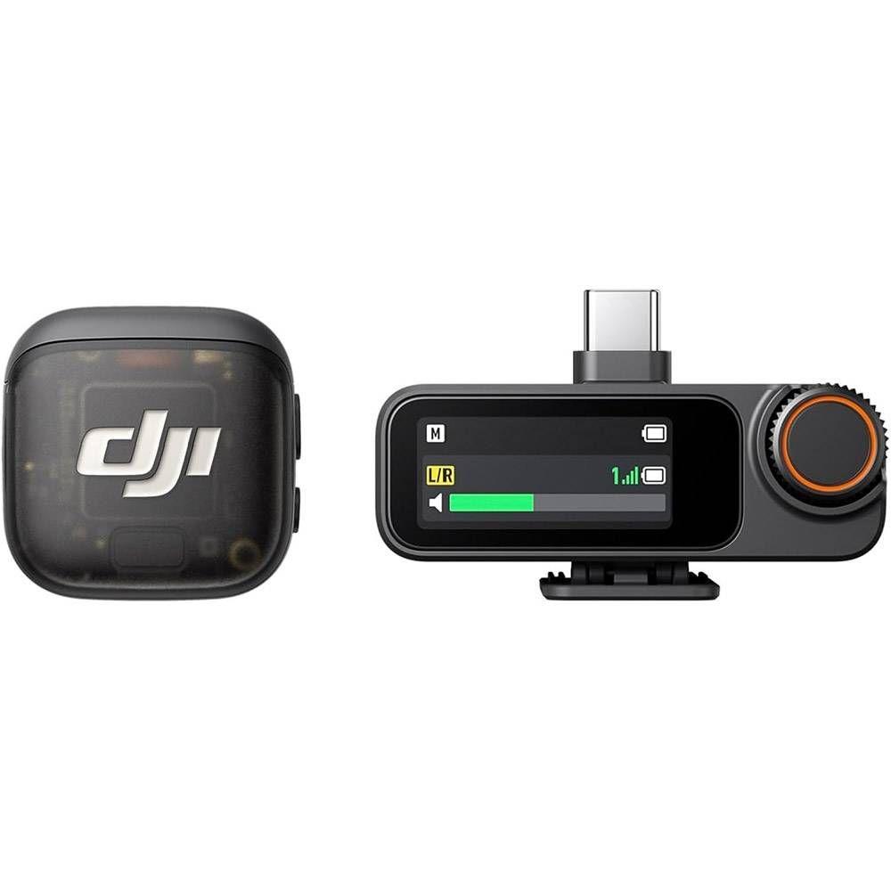Microfone de Lapela Sem Fios DJI Mic 3 (Bluetooth - Preto) — miniatura 2