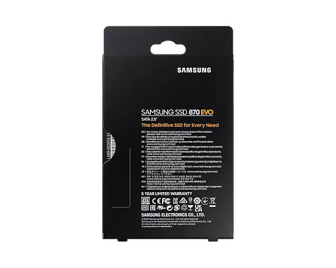 SSD SAMSUNG 870 EVO (500 GB - 2,5" - Serial ATA III) — miniatura 11