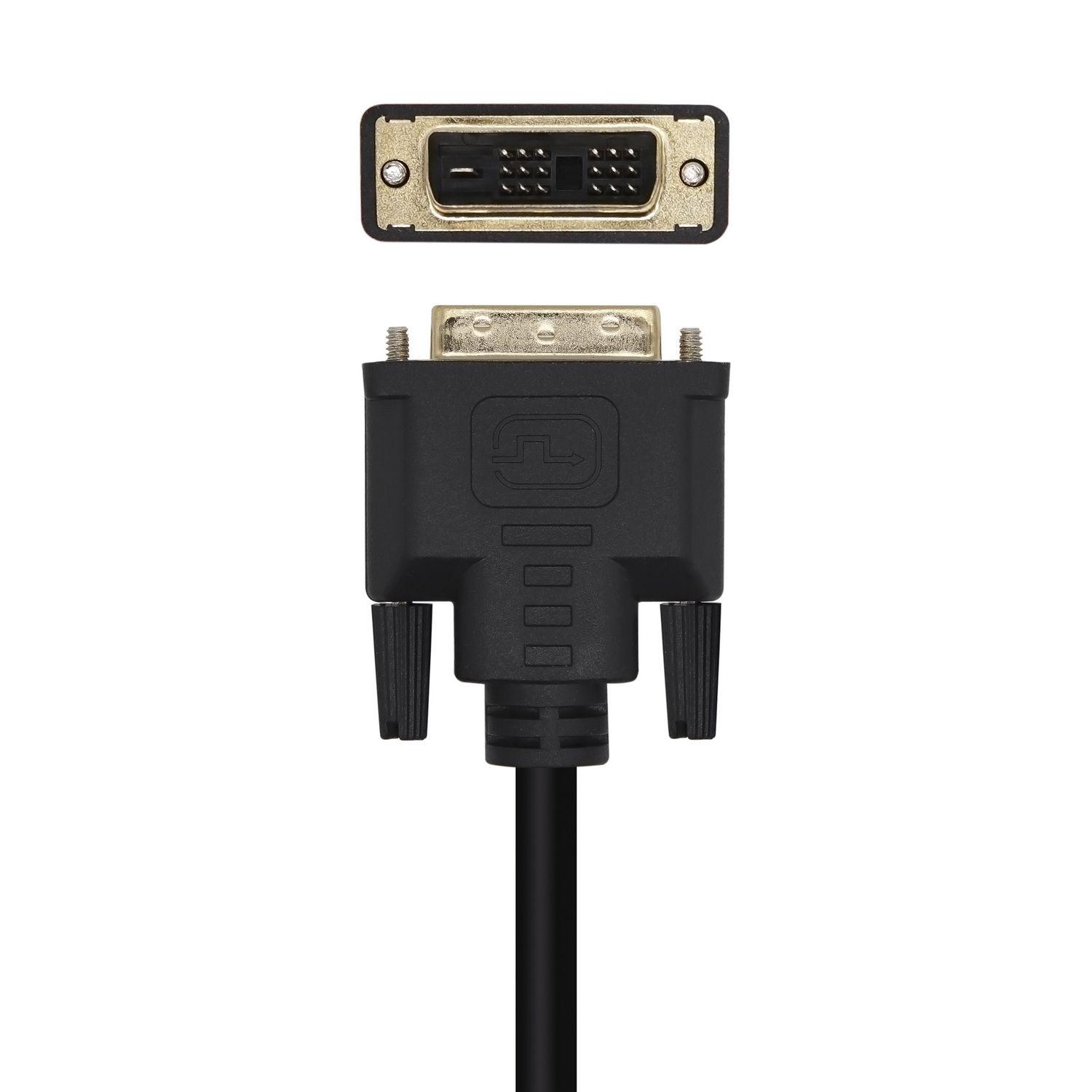 Cabo DVI para HDMI AISENS A117-0451 (3 m - HDMI Type A - Preto), miniatura 2