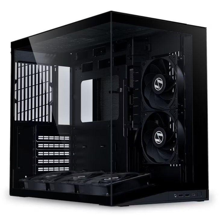Caixa ATX LIAN LI O11 Dynamic Mini V2 Flow (ATX, Micro ATX, Mini-ATX - Mini Tower - 16 cm - Preto) — miniatura 2