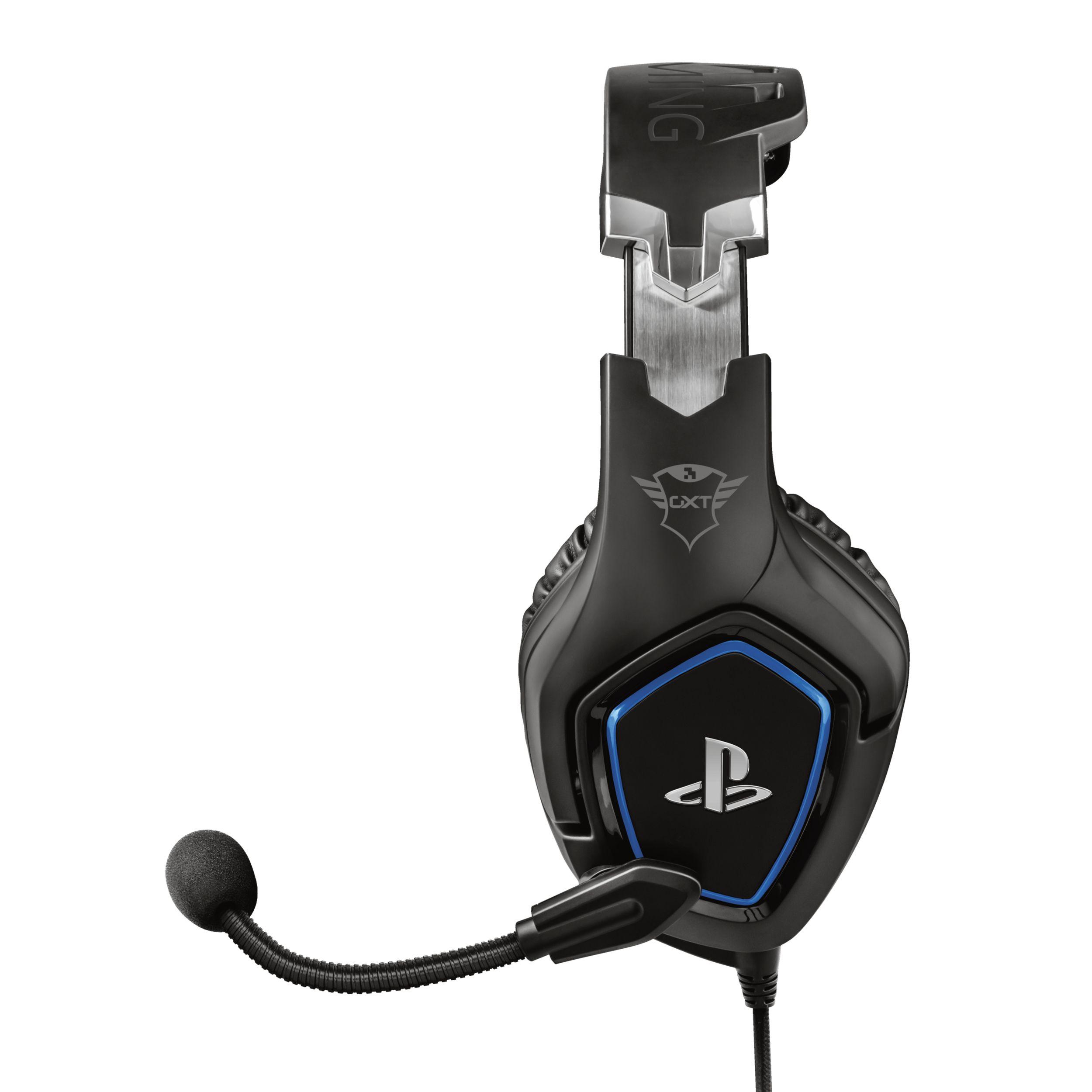 Headset Gaming TRUST GXT 488 Forze PS4 (Binaural - Com fios - Circum-aural - Preto), miniatura 4