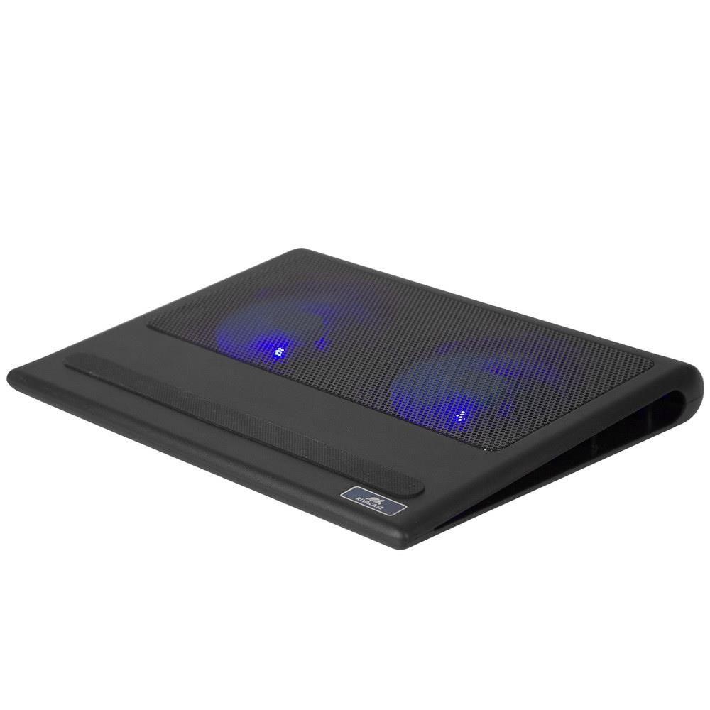 Base de Refrigeração RIVACASE 5557 (1100 RPM - 11 cm - Preto)