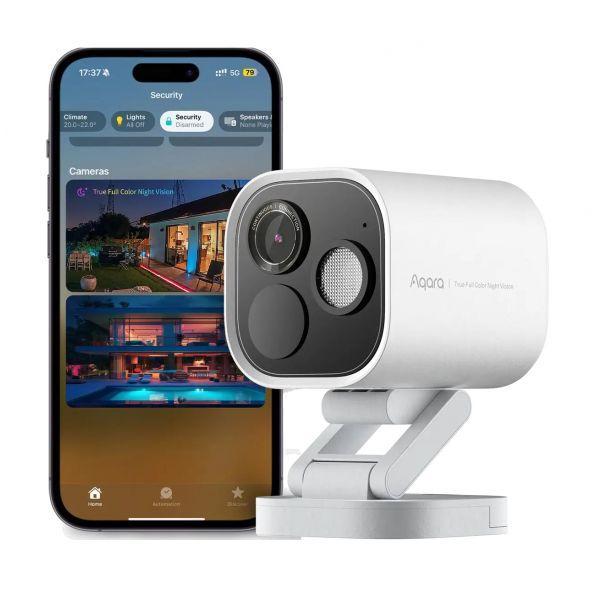 Câmara de Segurança AQARA Camera Hub G5 Pro (Teto/parede - 4MP 2.6K - 2688 x 1520 píxeis - Branco), miniatura 2
