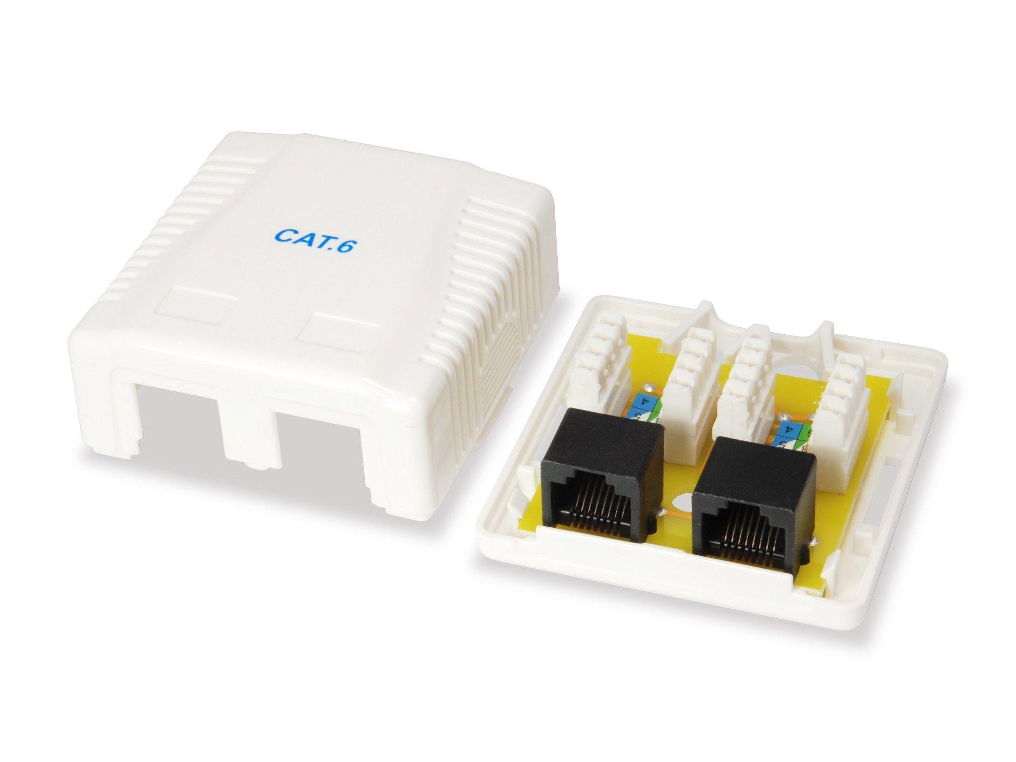 Caixa de Montagem RJ45 EQUIP 235214 (Branco), miniatura 5