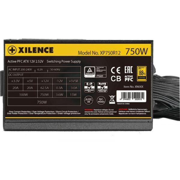 Fonte de Alimentação XILENCE XP750R12.ARGB (ATX - 750 W - 80 PLUS Gold - Preto), miniatura 5