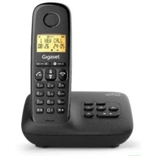 Telefone Fixo Sem Fios GIGASET Basic 100 (Até 11 horas - 1,5" - Preto) — miniatura 3