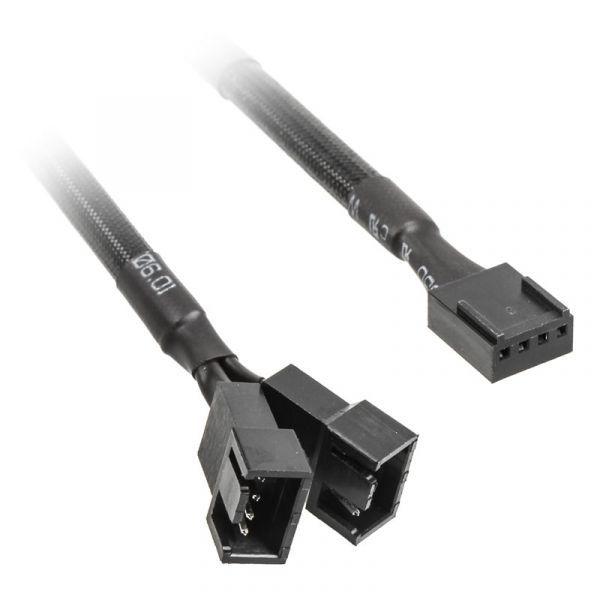 Cabo Splitter Y Digital RGB PHANTEKS PH-CB-DRGB3P (40 cm - 2 x Molex - 3-pin - Preto/Cinzento)