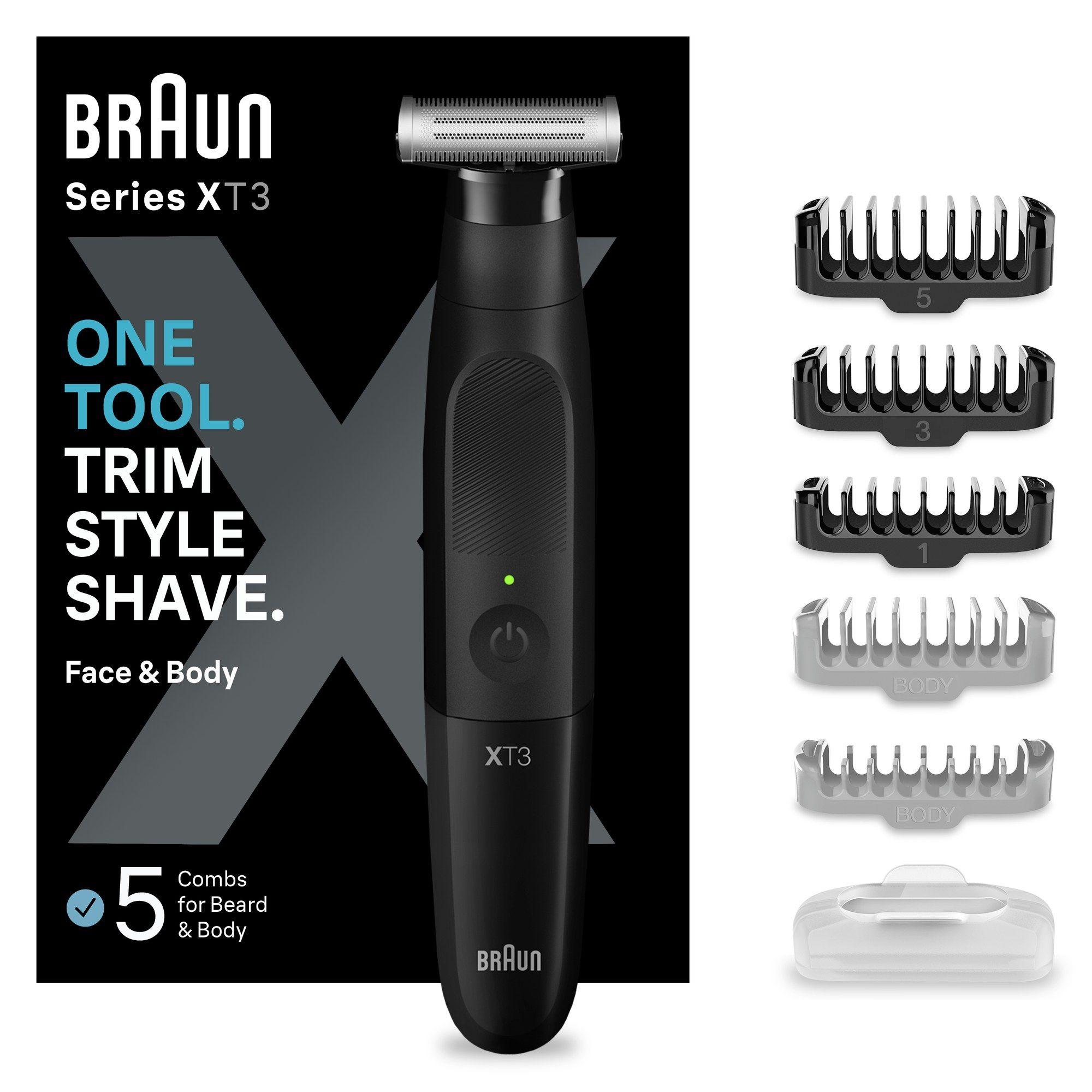 Aparador de Barba e Corpo BRAUN Series XT 3200 (Aço inoxidável - Preto), miniatura 4
