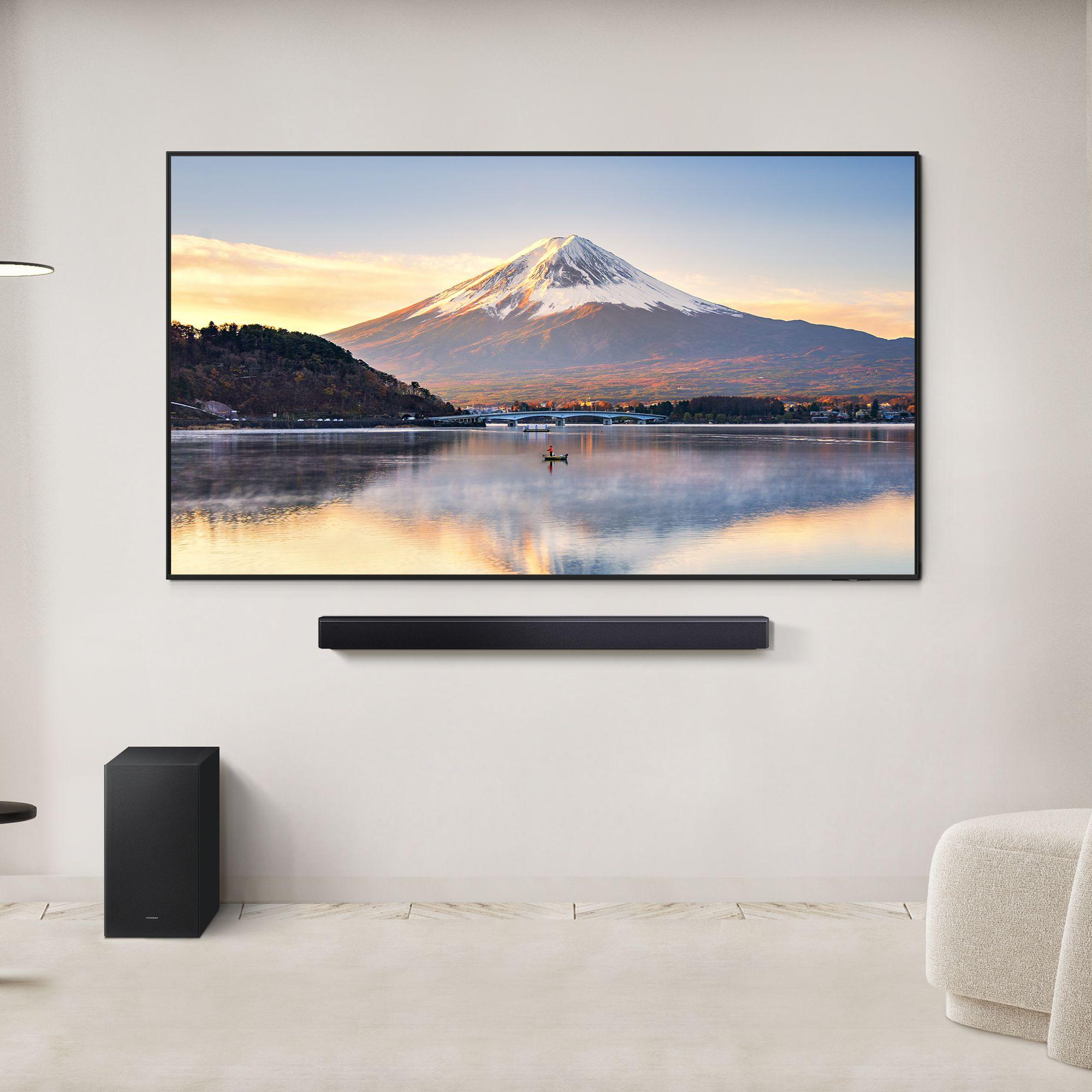 Barra de Som SAMSUNG HW-B450F/ZF (300 W - Com fios e sem fios - Preto), miniatura 2