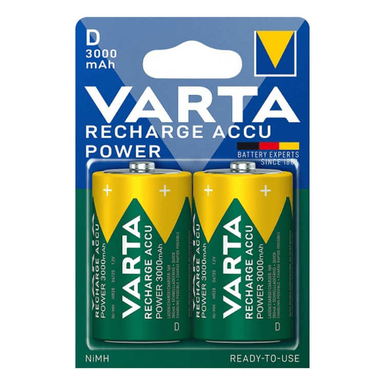 Pilhas Recarregáveis VARTA VHR20 A3000 (Verde)