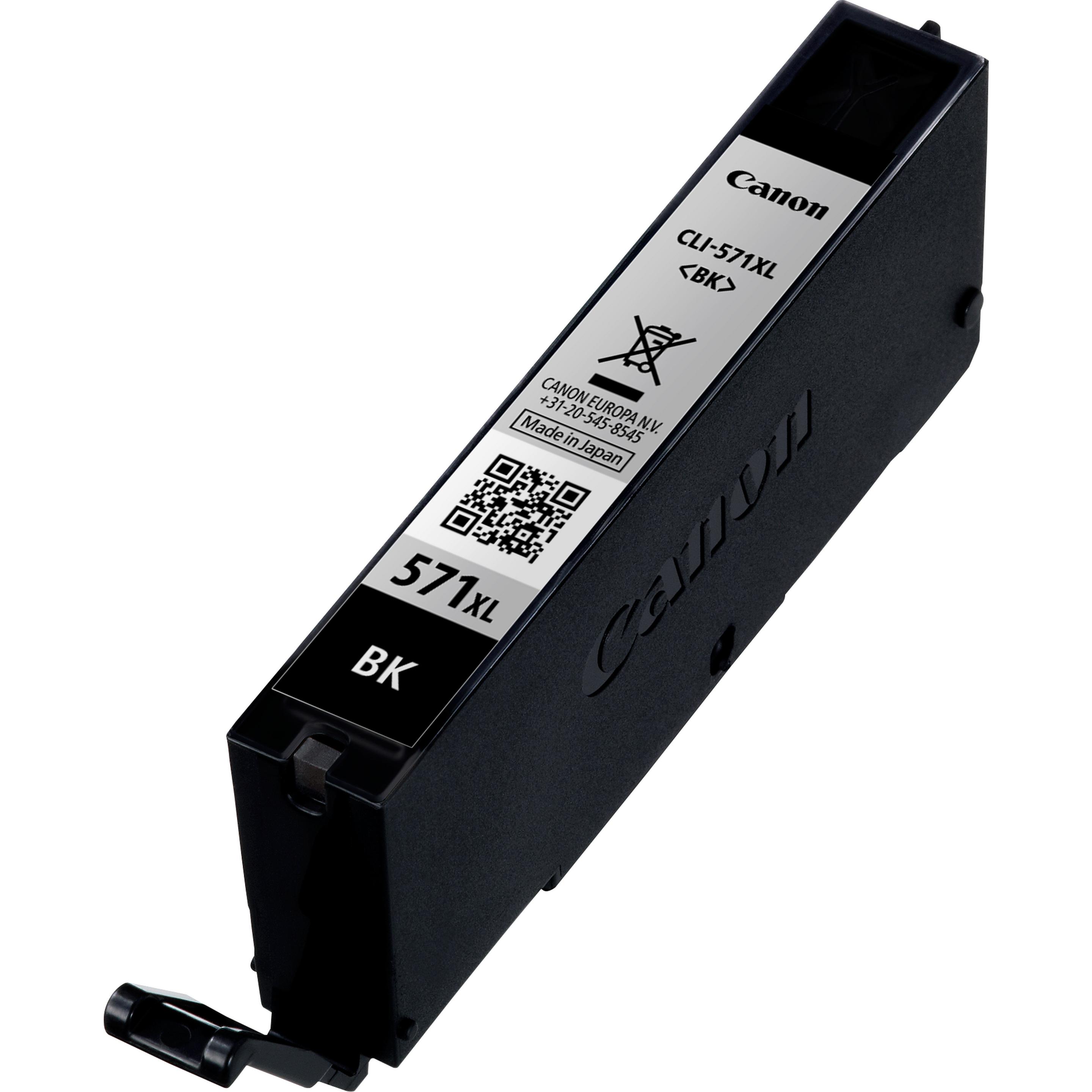 Tinteiro CANON CLI-571XL (810 páginas - PIXMA MG575x, MG685x, MG775x - Preto)