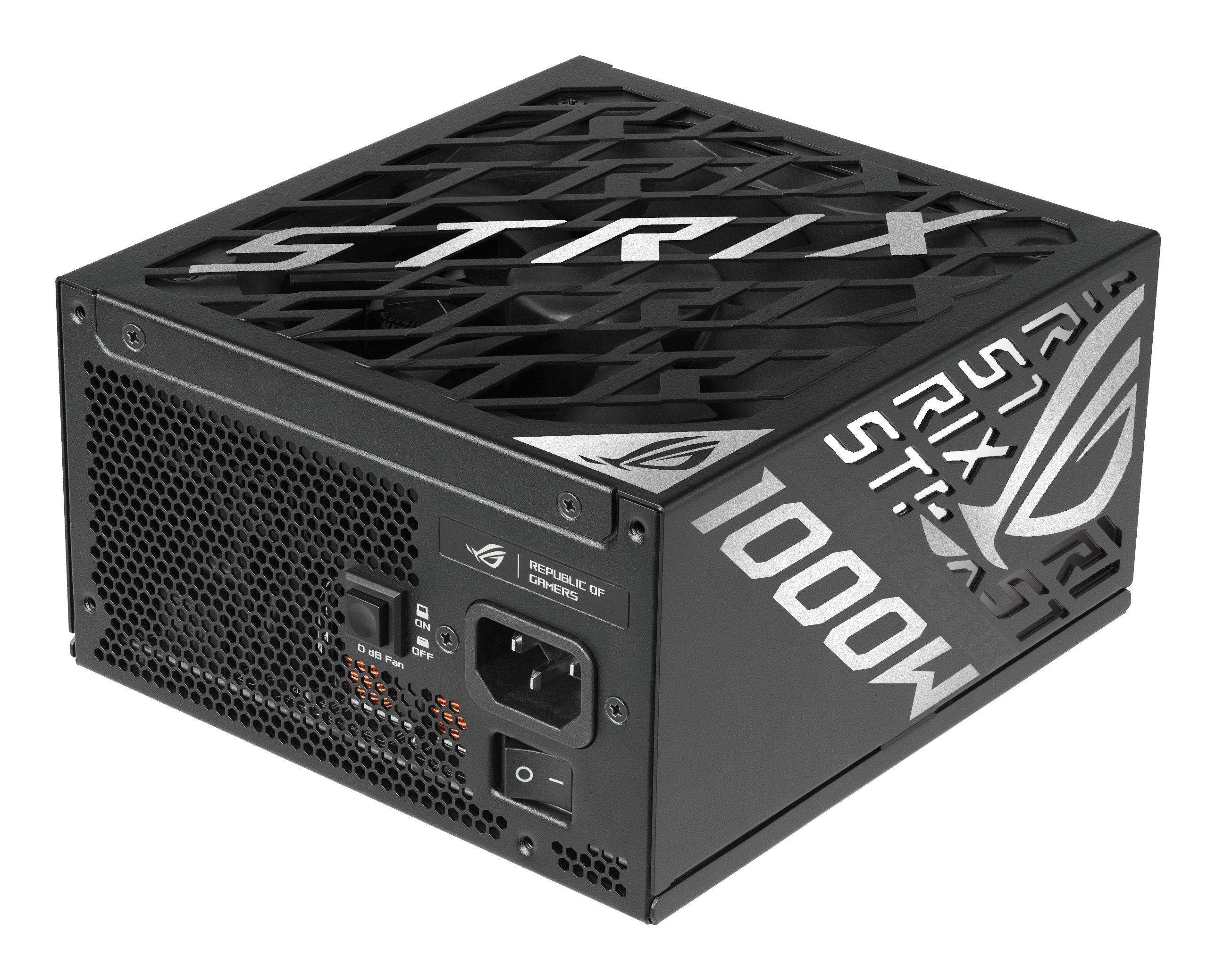 Fonte de Alimentação ASUS ROG Strix 1000P Gaming (ATX - 1000 W - 80 Plus Platinum - Preto e Prateado), miniatura 9