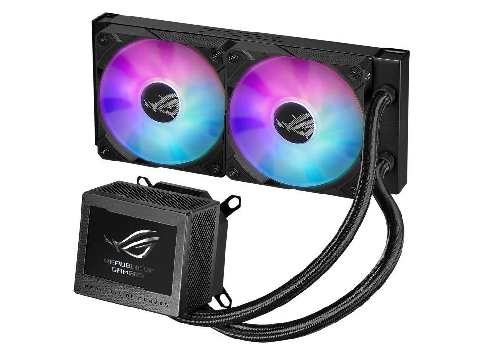 Sistema de Refrigeração Líquida Tudo-em-Um ASUS ROG Ryujin III 240 ARGB (12 cm - 2200 RPM - Multi - Preto) — miniatura 2