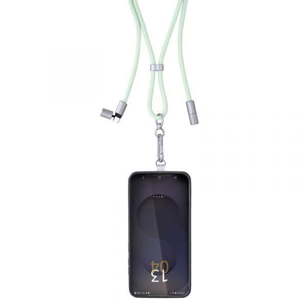 Cabo USB-C INTENSO Lanyard Cable (1,65 m - USB-C - Verde) — miniatura 3