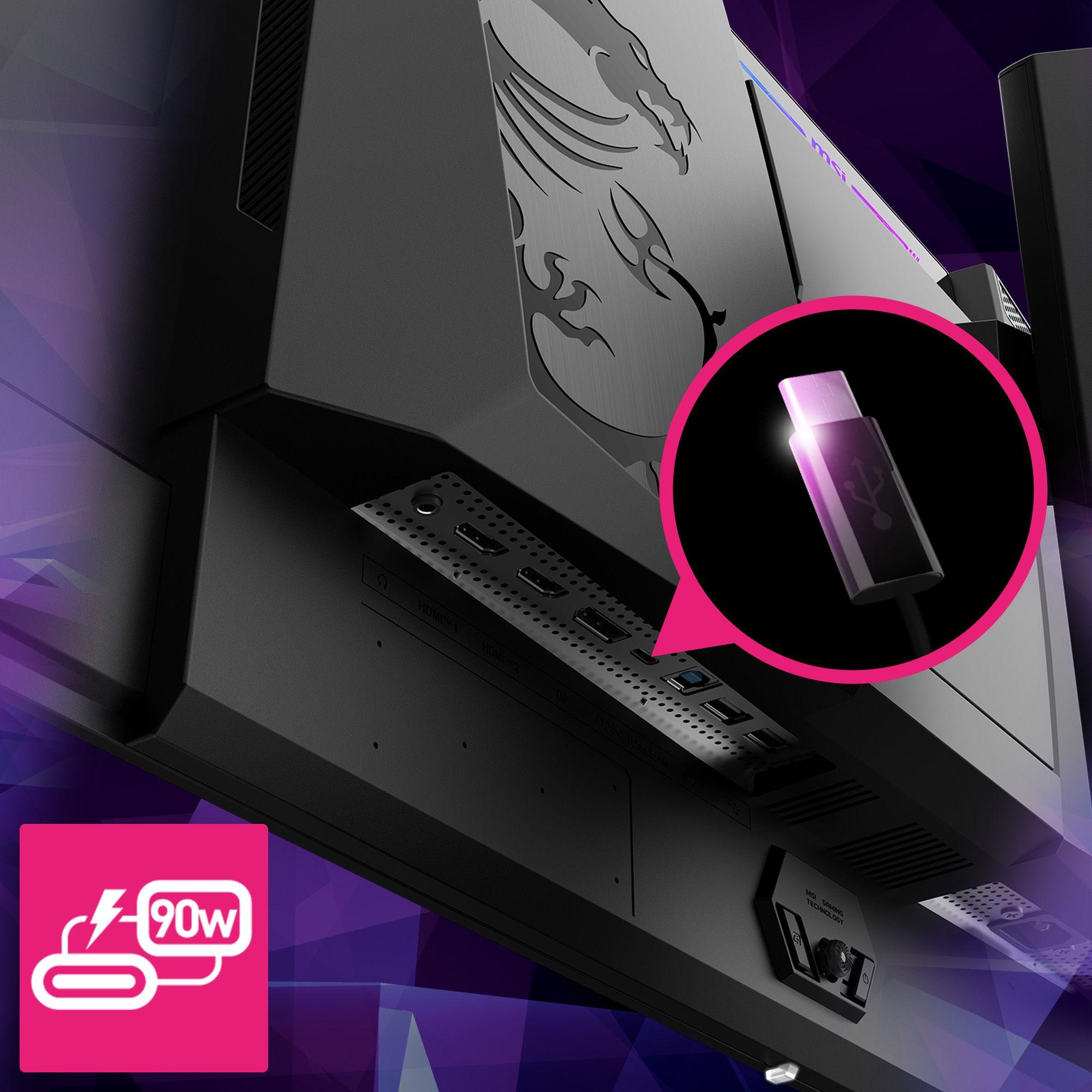 Monitor MSI MPG 271QRXDE QD-OLED (26,5" - QD-OLED - 360 Hz - Preto) — miniatura 14