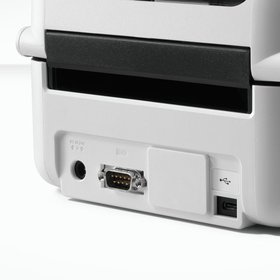 Impressora de Etiquetas e Talões BROTHER TD-4215D (Com fios - Cinzento e Branco), miniatura 5