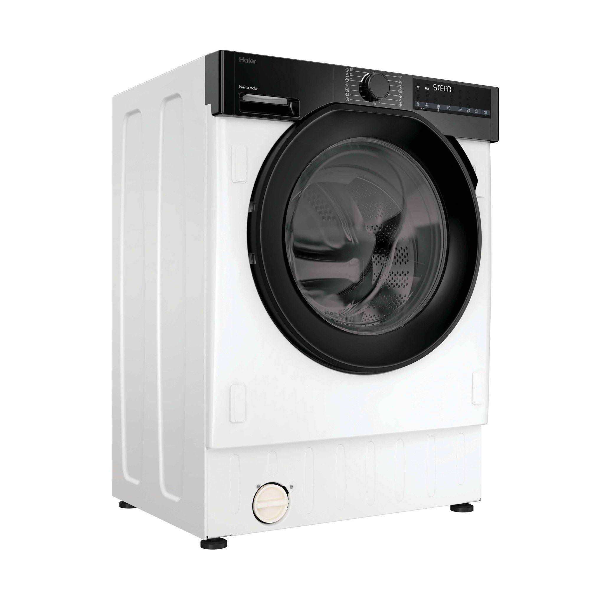 Máquina de Lavar e Secar Roupa de Encastre HAIER BHA6SD696M6DB9S (B - 9 kg - 6 kg - Branco), miniatura 2