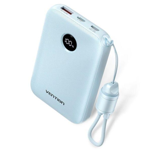 Powerbank VENTION FKAL0-C (Sim - USB Tipo-C - Azul)