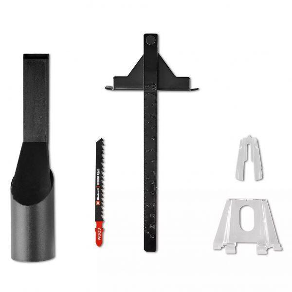 Serra Tico-Tico a Bateria EINHELL TE-JS 18/100 Li - Solo (18 V - Corte em madeira até 100 mm - Preto/Vermelho/Inox), miniatura 2