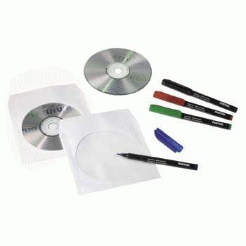 Envelopes de Papel para CD/DVD HAMA 62672 (Branco) — miniatura 2