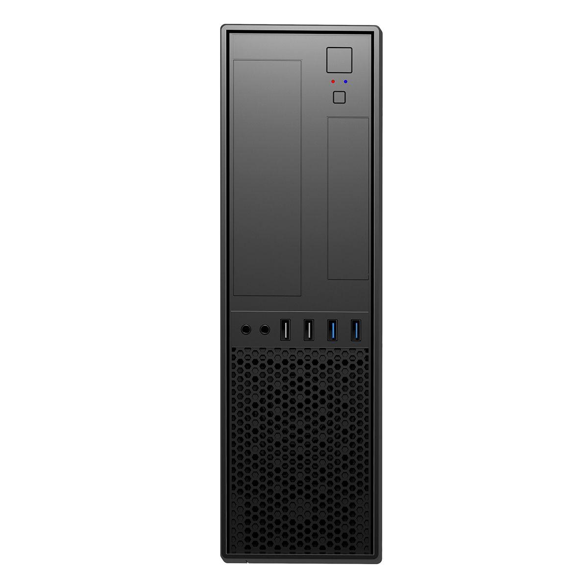 Caixa de Computador Slim UNYKACH UK 3001 BLACK (Micro ATX - TFX - PC - Preto) — miniatura 5